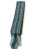 Woven Dance Ceremonial Sash Belt 2 1/4 x 82 Inches