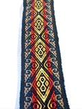Woven Dance Ceremonial Sash Belt 2 1/4 x 82 Inches