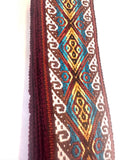 Woven Dance Ceremonial Sash Belt 2 1/4 x 82 Inches