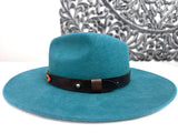 Leather Hat-band with Beaded Work, Adjustable, Cowgirl / Cowboy Hat Accessory