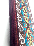 Woven Dance Ceremonial Sash Belt 2 1/4 x 82 Inches