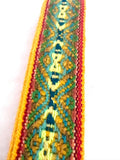Woven Dance Ceremonial Sash Belt 1 w. x 62.5 l. Inches