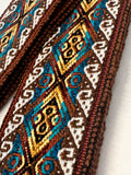 Woven Dance Ceremonial Sash Belt 2 1/4 x 82 Inches