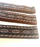Woven Dance Ceremonial Sash Belt 2 1/4 x 82 Inches