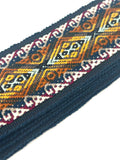 Woven Dance Ceremonial Sash Belt 2 1/4 x 82 Inches