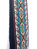Woven Dance Ceremonial Sash Belt 2 1/4 x 82 Inches