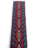 Woven Dance Ceremonial Sash Belt 2 1/4 x 82 Inches