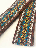 Woven Dance Ceremonial Sash Belt 2 1/4 x 82 Inches