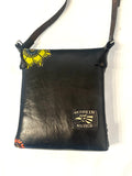 Mexican Hand Tooled Leather Crossbody Bag/ Adjustable Strap