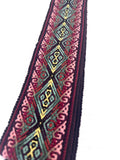 Woven Dance Ceremonial Sash Belt 2 1/4 x 82 Inches