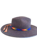 Beaded Hatband with Adjustable Leather Ties, Cowboy, Cowgirl Hat Accessory