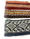 Woven Dance Ceremonial Sash Belt 2 1/4 x 82 Inches
