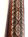 Woven Dance Ceremonial Sash Belt 2 1/4 x 82 Inches