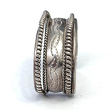 VTG Sterling Silver - NAVAJO TAHE Braided Statement Cuff Bracelet - 53 grams (B053)