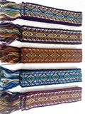 Woven Dance Ceremonial Sash Belt 2 1/4 x 82 Inches
