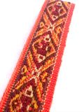 Woven Dance Ceremonial Sash Belt 1 w. x 62.5 l. Inches
