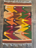 South American Tapestry, Ecuador, Otavalo. Wall Hanging Tapestry. Wool Rug