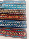Woven Dance Ceremonial Sash Belt 2 1/4 x 82 Inches