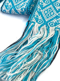 Woven Dance Ceremonial Sash Belt 2 1/4 x 82 Inches