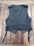 VGT Hairston Roberson Ropa Vest, Large Adult Unisex, Beaded Front, Western Vest, Tribal, Boho