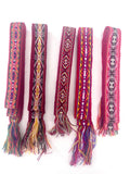 Woven Dance Ceremonial Sash Belt 1 w. x 62.5 l. Inches