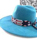 Macrame Hatband, Cowboy, Cowgirl Hat Accessory