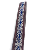 Woven Dance Ceremonial Sash Belt 1 w. x 62.5 l. Inches