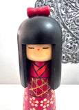12.5" Vintage Japanese Creative Kokeshi Doll By Kazuo Takamizawa