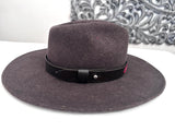 Leather Hat-band with Beaded Work, Adjustable, Cowgirl / Cowboy Hat Accessory