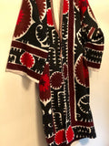 Suzani Vintage Fully Embroidered Kimono Size M/L,