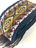 Woven Dance Ceremonial Sash Belt 2 1/4 x 82 Inches