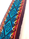 Woven Dance Ceremonial Sash Belt 2 1/4 x 82 Inches
