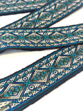 Woven Dance Ceremonial Sash Belt 2 1/4 x 82 Inches