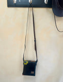 Mexican Hand Tooled Leather Crossbody Bag/ Adjustable Strap