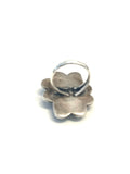 Sz 7, Vintage Navajo Sterling Silver & Turquoise Ring (A212)