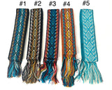 Woven Dance Ceremonial Sash Belt 2 1/4 x 82 Inches