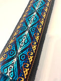 Woven Dance Ceremonial Sash Belt 2 1/4 x 82 Inches