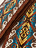 Woven Dance Ceremonial Sash Belt 2 1/4 x 82 Inches