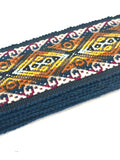 Woven Dance Ceremonial Sash Belt 2 1/4 x 82 Inches