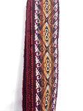 Woven Dance Ceremonial Sash Belt 2 1/4 x 82 Inches