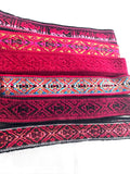 Woven Dance Ceremonial Sash Belt 1 w. x 62.5 l. Inches