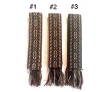 Woven Dance Ceremonial Sash Belt 2 1/4 x 82 Inches