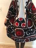 Suzani Vintage Fully Embroidered Kimono Size M/L,