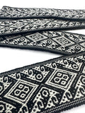 Woven Dance Ceremonial Sash Belt 2 1/4 x 82 Inches