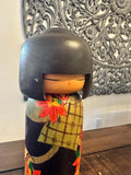 9.5'' Large Vintage Japanese Kokeshi Doll, Kokeshi Doll, Wooden Doll, Traditional Japanese Art