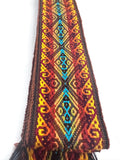 Woven Dance Ceremonial Sash Belt 2 1/4 x 82 Inches