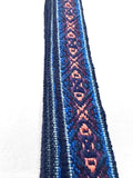 Woven Dance Ceremonial Sash Belt 1 w. x 62.5 l. Inches