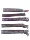 Woven Dance Ceremonial Sash Belt 1 w. x 62.5 l. Inches