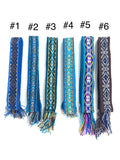 Woven Dance Ceremonial Sash Belt 1 w. x 62.5 l. Inches