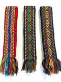 Woven Dance Ceremonial Sash Belt 2 1/4 x 82 Inches